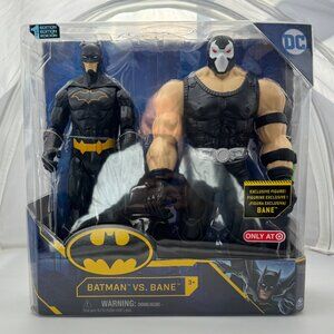 Batman vs. Bane DC Comics Action Figures 1st Edition Exclusive Spin Master